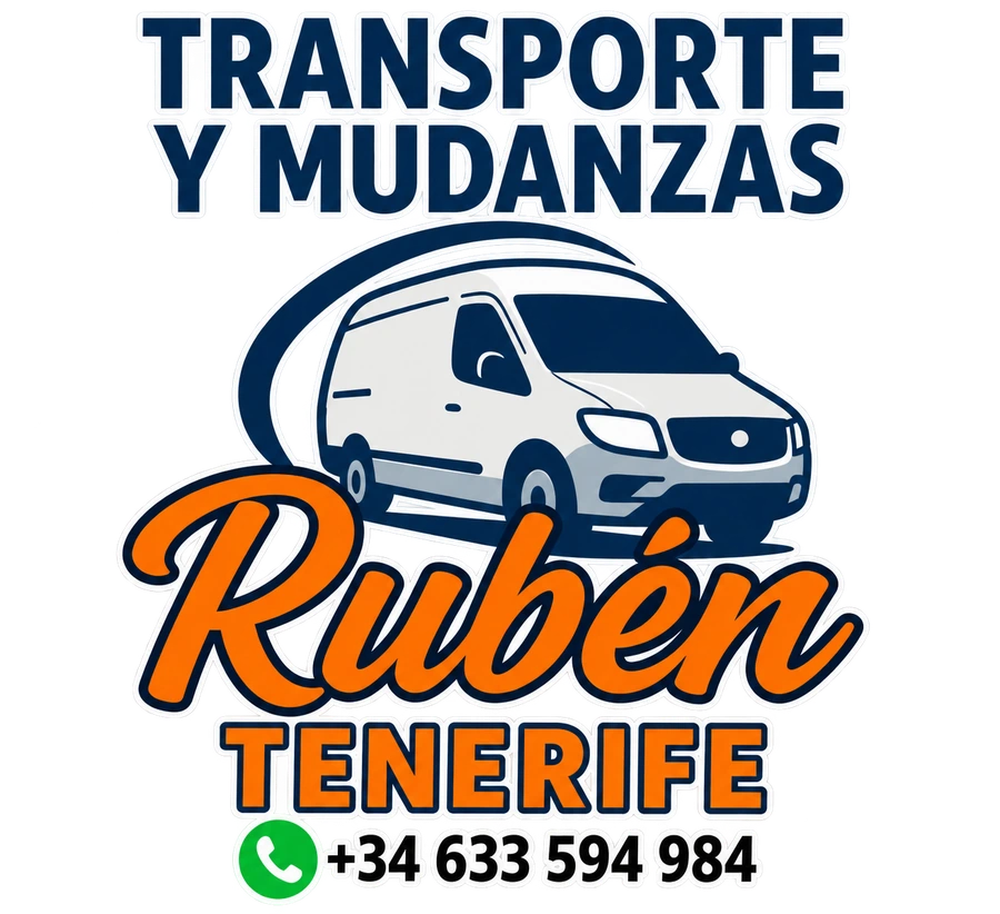 Logo Transporte y Mudanzas Rubén Tenerife
